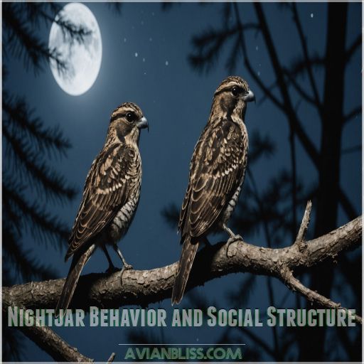 Nightjar Behavior and Social Structure