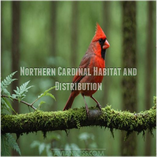 Northern Cardinal Habitat and Distribution