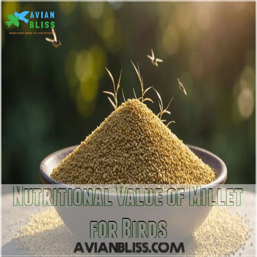 Nutritional Value of Millet for Birds