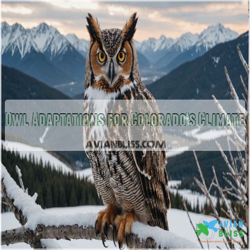 Owl Adaptations for Colorado