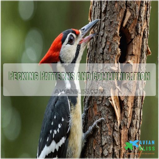 Pecking Patterns and Communication