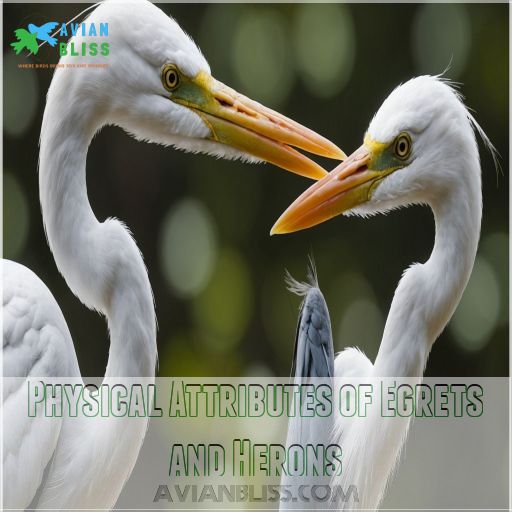 Physical Attributes of Egrets and Herons