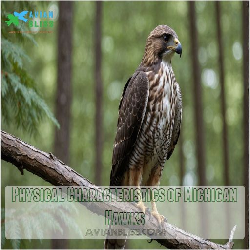 Physical Characteristics of Michigan Hawks