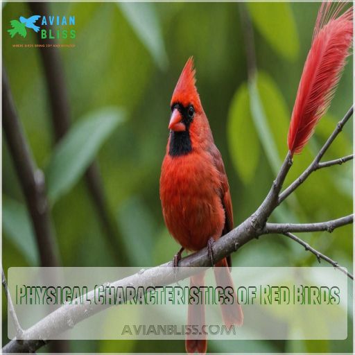 Physical Characteristics of Red Birds