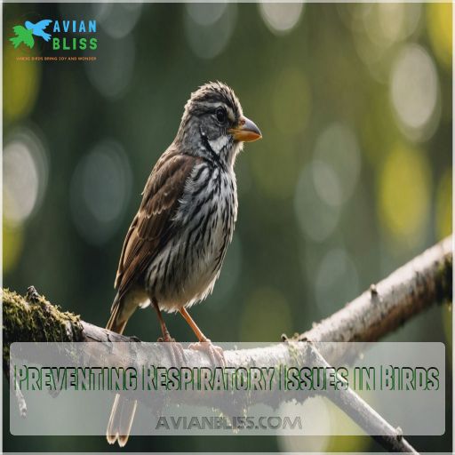 Preventing Respiratory Issues in Birds