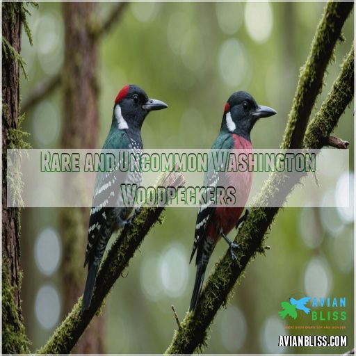 Rare and Uncommon Washington Woodpeckers