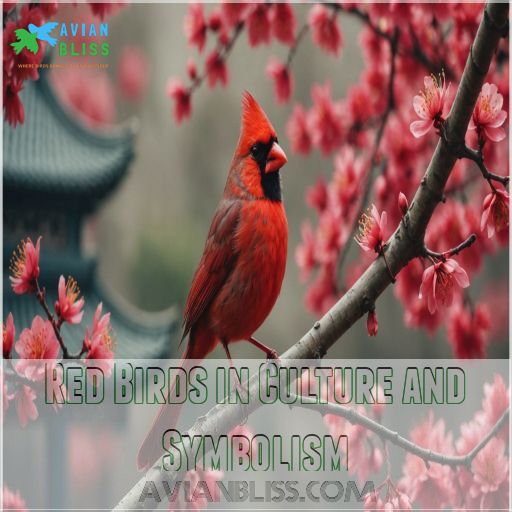 Red Birds in Culture and Symbolism