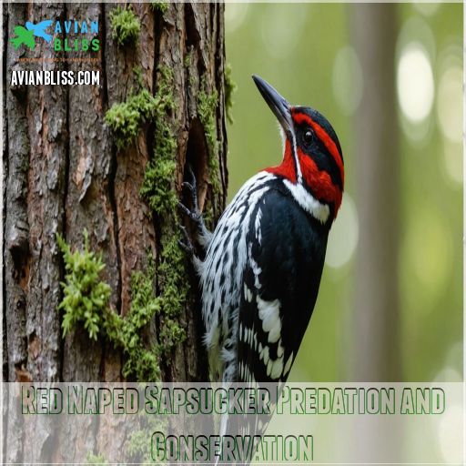 Red Naped Sapsucker Predation and Conservation