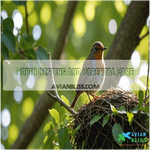 Robin Nesting and Parental Care