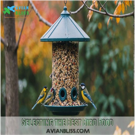 Selecting the Best Bird Food