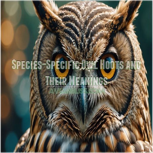 Species-Specific Owl Hoots and Their Meanings