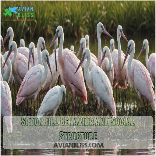 Spoonbill Behavior and Social Structure