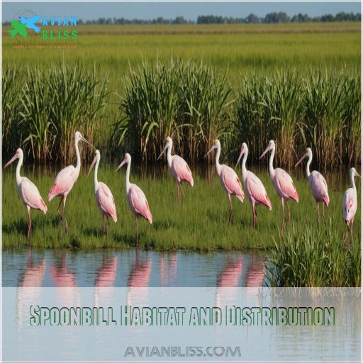 Spoonbill Habitat and Distribution