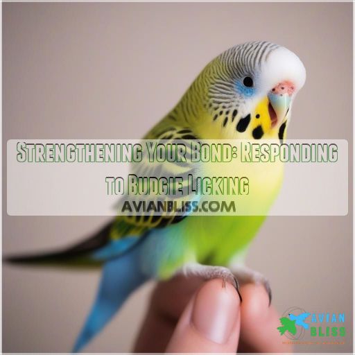 Strengthening Your Bond: Responding to Budgie Licking