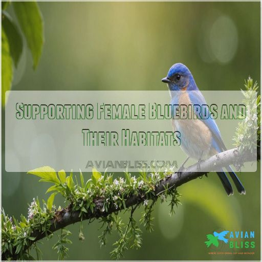 Supporting Female Bluebirds and Their Habitats