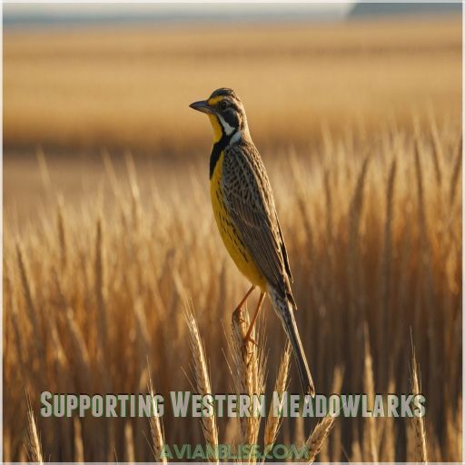 Supporting Western Meadowlarks