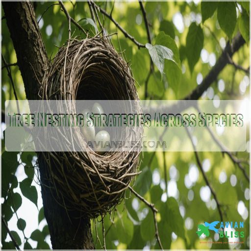 Tree Nesting Strategies Across Species