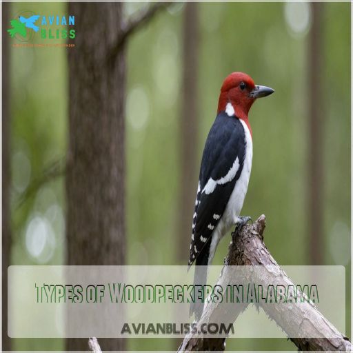 Types of Woodpeckers in Alabama