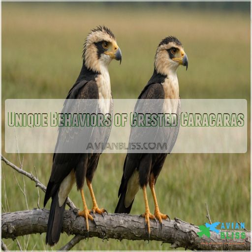 Unique Behaviors of Crested Caracaras