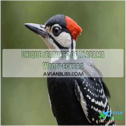 Unique Features of Alabama Woodpeckers