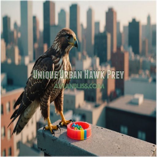 Unique Urban Hawk Prey