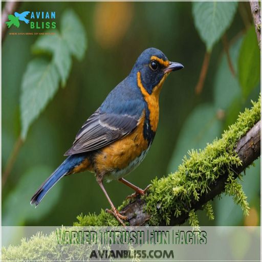 Varied Thrush Fun Facts