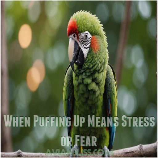 When Puffing Up Means Stress or Fear