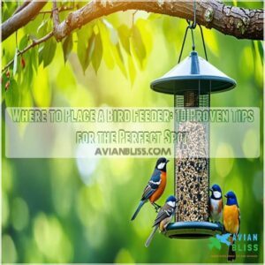 where to place a bird feeder