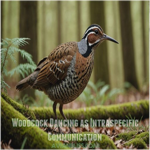 Woodcock Dancing as Intraspecific Communication