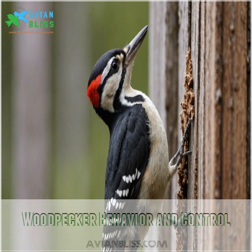 Woodpecker Behavior and Control