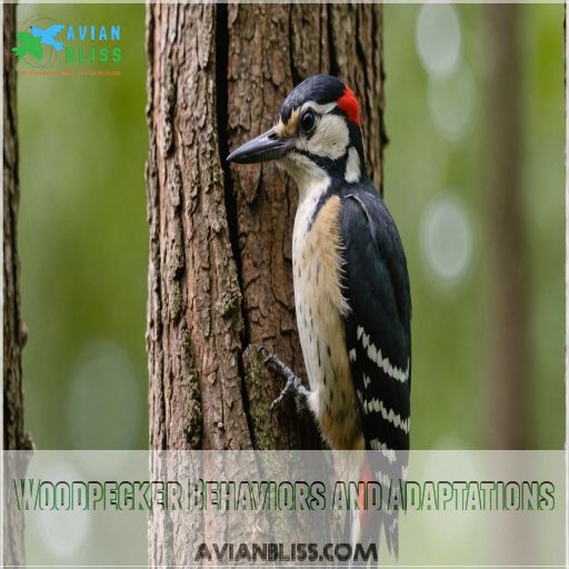 Woodpecker Behaviors and Adaptations