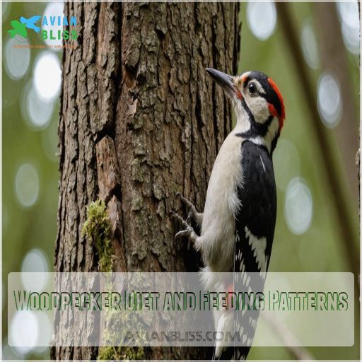 Woodpecker Diet and Feeding Patterns