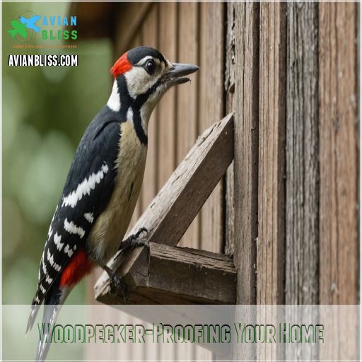 Woodpecker-Proofing Your Home