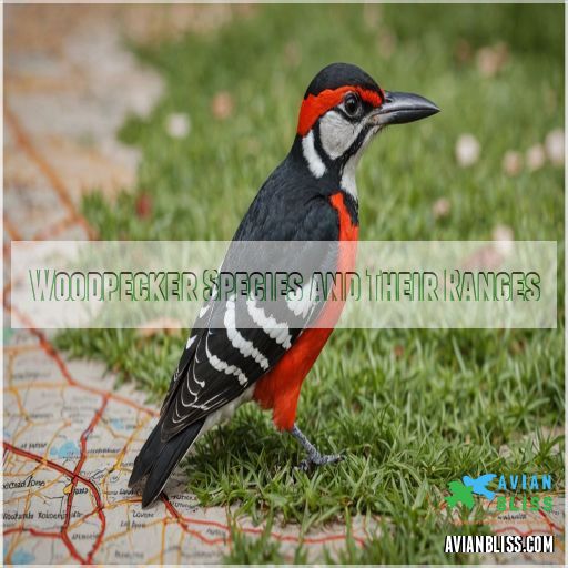 Woodpecker Species and Their Ranges