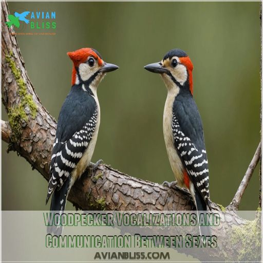 Woodpecker Vocalizations and Communication Between Sexes