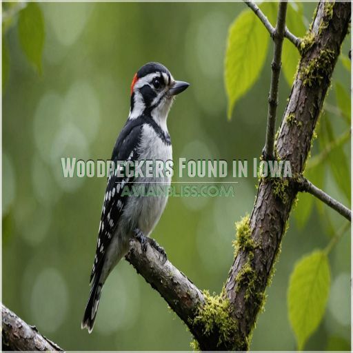 Woodpeckers Found in Iowa