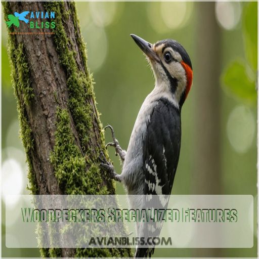 Woodpeckers Specialized Features