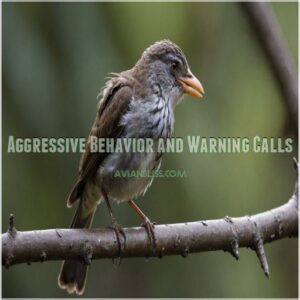 Aggressive Behavior and Warning Calls