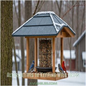 Alternatives to Keeping Wild Birds