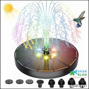 ALUKIKI Solar Powered Fountain 4W