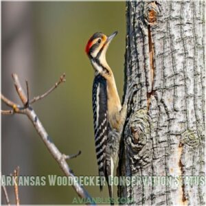 Arkansas Woodpecker Conservation Status