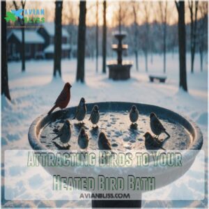 Attracting Birds to Your Heated Bird Bath