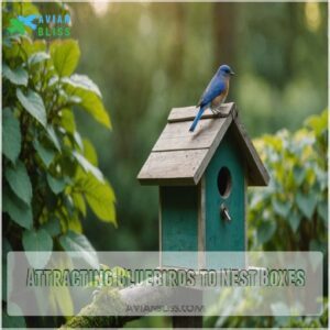 Attracting Bluebirds to Nest Boxes