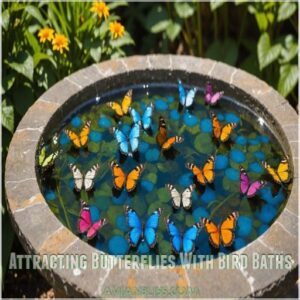 Attracting Butterflies With Bird Baths