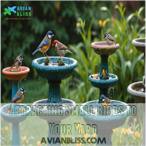 Attracting Small Birds to Your Yard