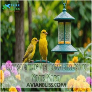 Attracting Yellow Birds to Your Yard