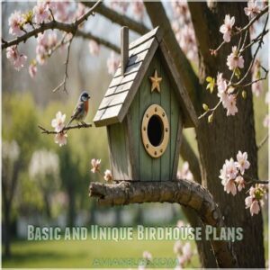 Basic and Unique Birdhouse Plans