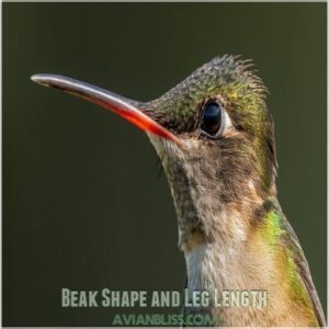 Beak Shape and Leg Length