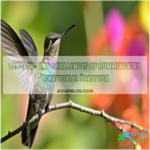 Benefits and Challenges of Hummingbird Territorial Behavior