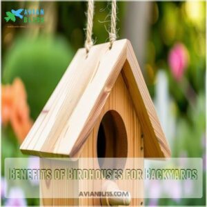 Benefits of Birdhouses for Backyards